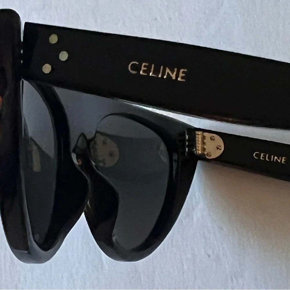 CELINE CL40228I SUNGLASSES BLACK NEW WITH CELINE CASE